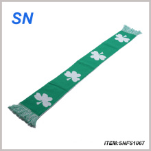 2014 Custom Jacquard Knit Promotion Acrylic Scarf